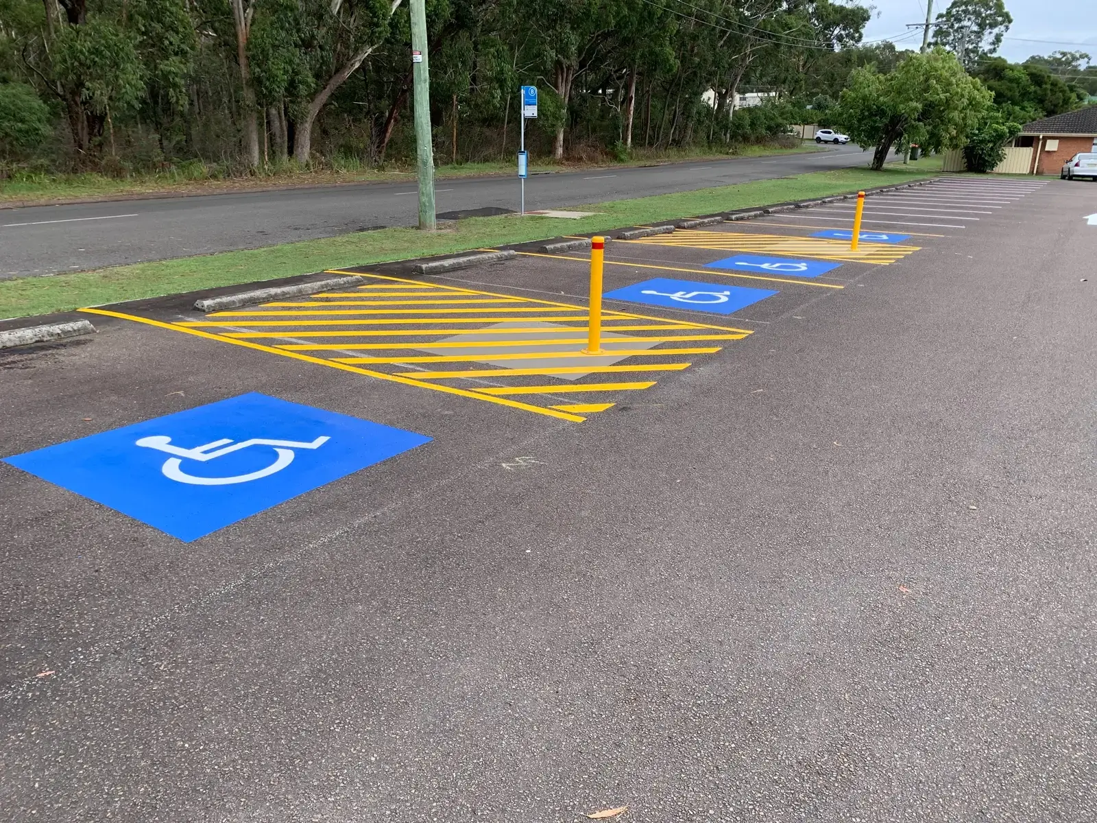Carpark Line Marking Stencil